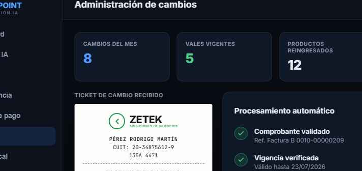 Administración de cambios