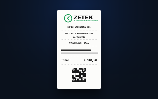 Ticket fiscal